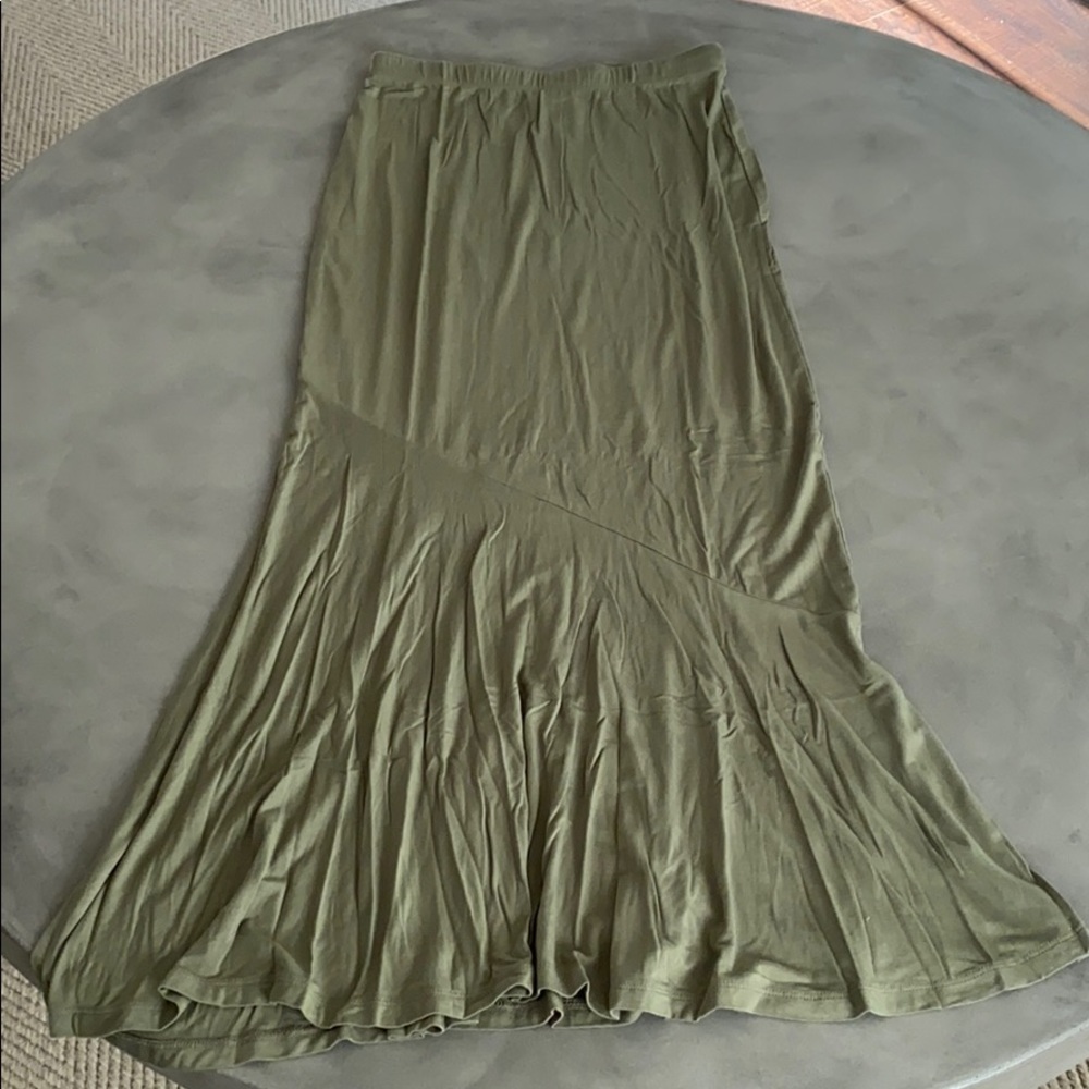 Mossimo | Green maxi skirt